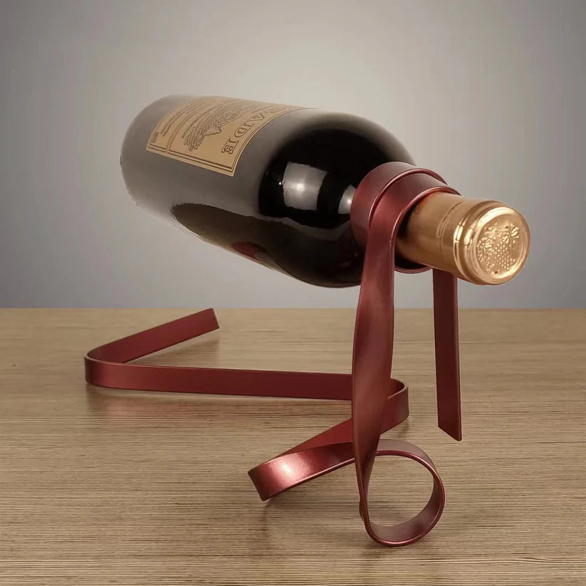 Suspended Ribbon Bottle